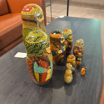 Royal Russian Nesting Doll Set (10 Pieces)