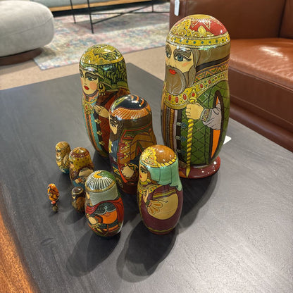 Royal Russian Nesting Doll Set (10 Pieces)