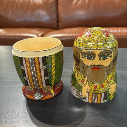 Royal Russian Nesting Doll Set (10 Pieces)