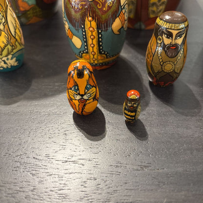 Royal Russian Nesting Doll Set (10 Pieces) UNIQUE FINDS