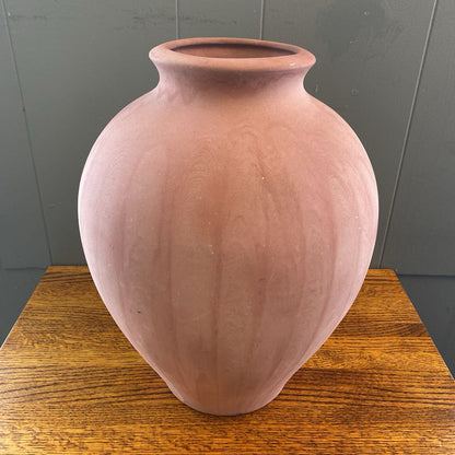 Blush Terracotta Bulbous Vase