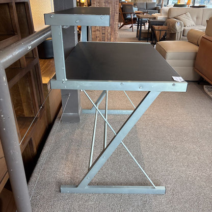 Metal Frame Black Top Desk C DESKS