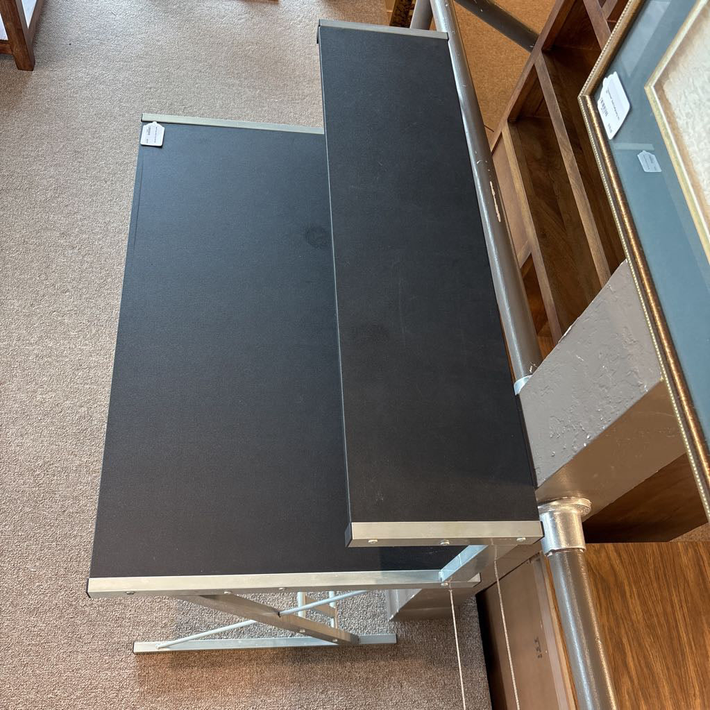 Metal Frame Black Top Desk C DESKS
