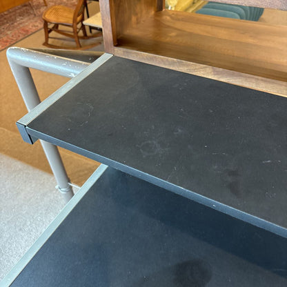 Metal Frame Black Top Desk C DESKS