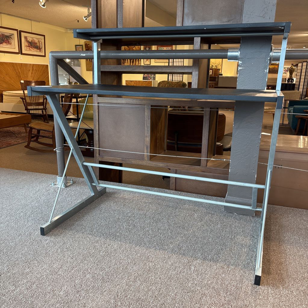 Metal Frame Black Top Desk C DESKS