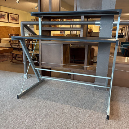 Metal Frame Black Top Desk C DESKS