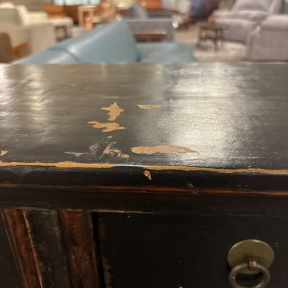 Asian Style Long 7 Drawer Console