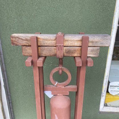 TOM TORRENS Steel Bell Sculpture w/Mallet