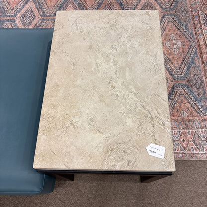 Stone Top Side Table