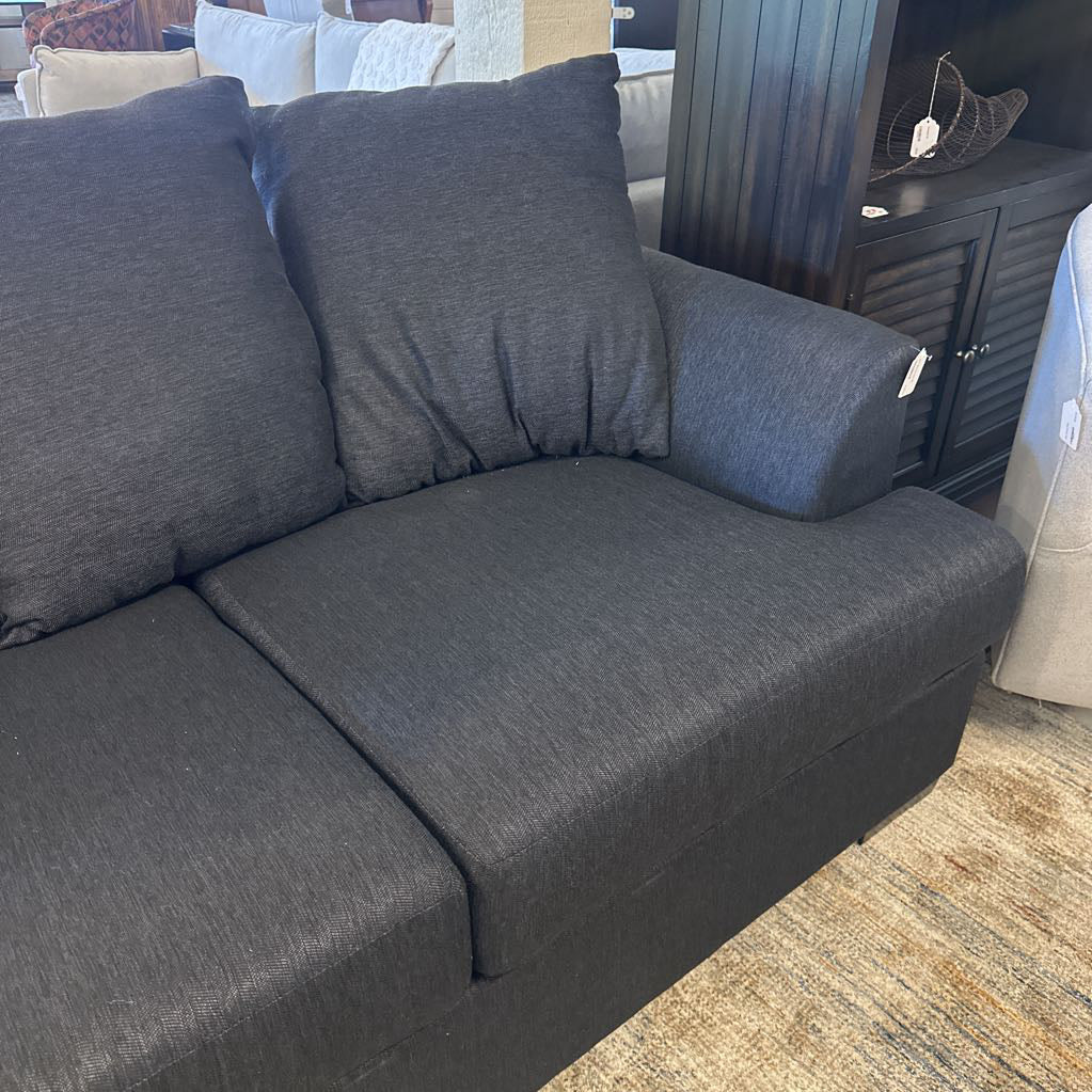 Navy Blue Loveseat