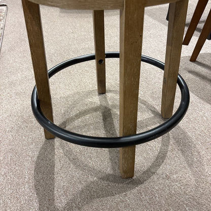 Leather Seat Swivel Counter Chair U ACCENT CHAIRS