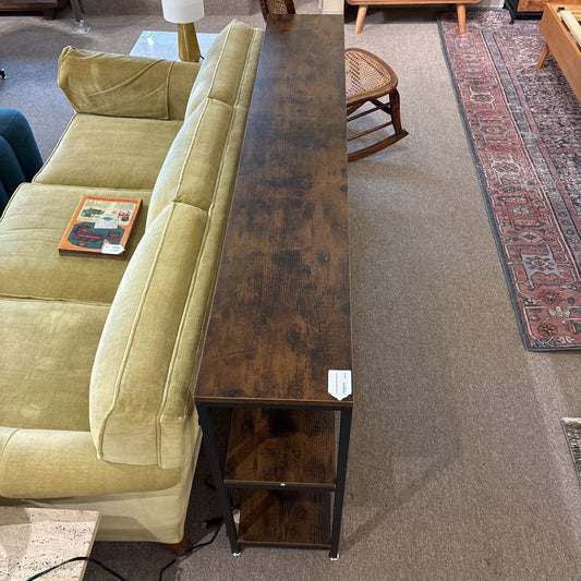Industrial Style Console Shelf