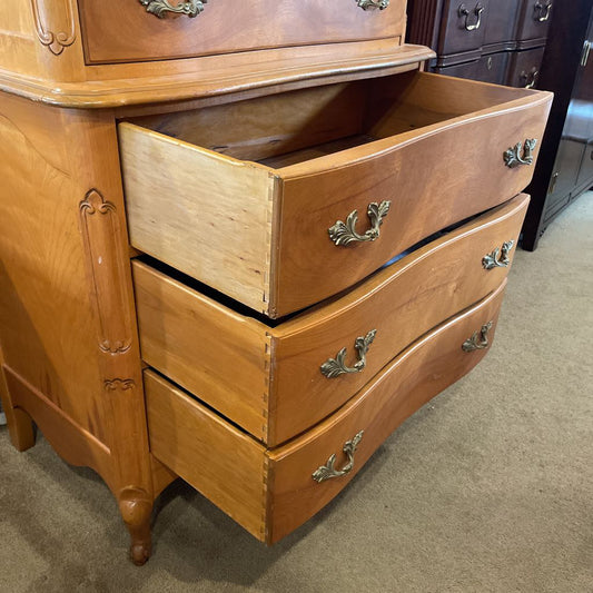 Maple American Traditional 7 Drawer Highboy C HIGHBOYS
