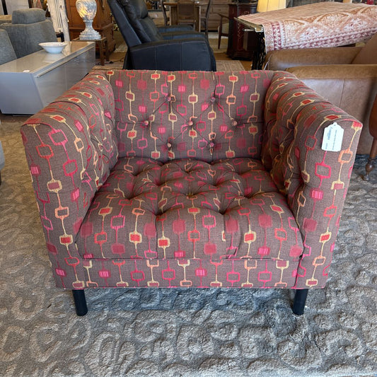 Dania Funky Pattern Club Chair
