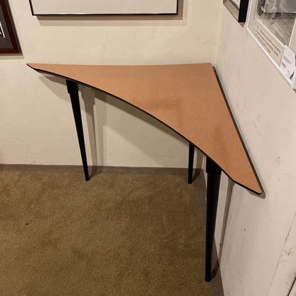Triangular with Curved Side Corner Table C SIDE TABLES