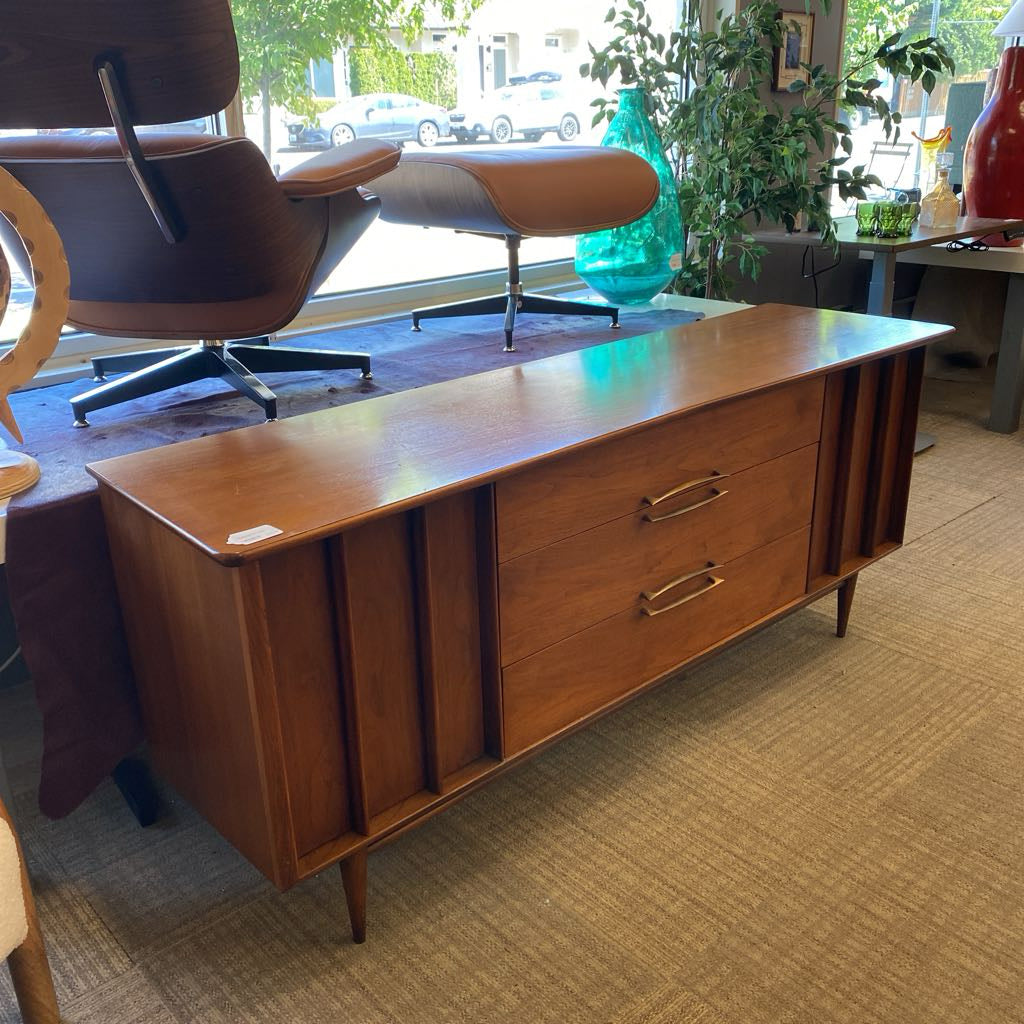 Mid Century Modern Walnut Credenza