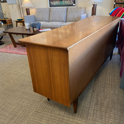 Mid Century Modern Walnut Credenza