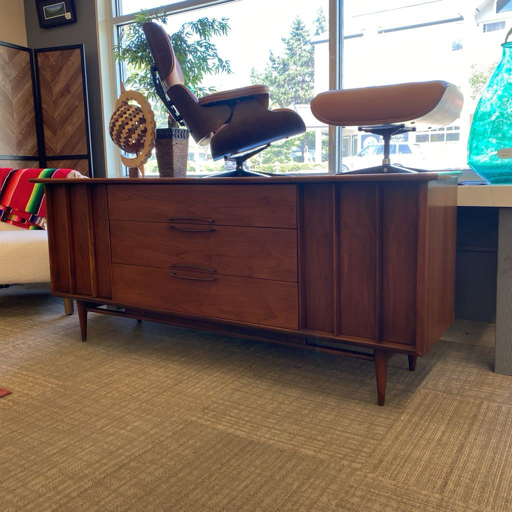 Mid Century Modern Walnut Credenza