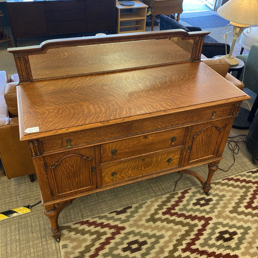 Antique Quartersawn Oak Buffet C SIDEBOARDS