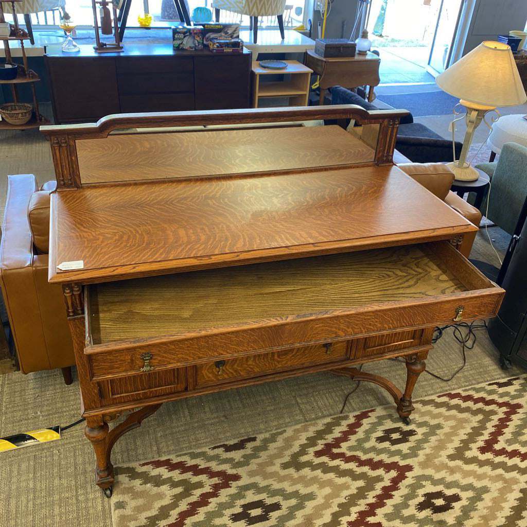 Antique Quartersawn Oak Buffet