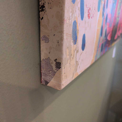 Urban Safari: Giraffe in Pink Heels ART