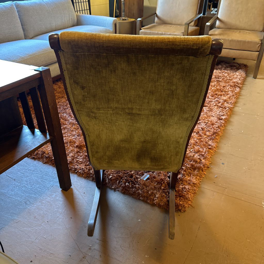 Golden Velvet Thomas Day Rocking Chair