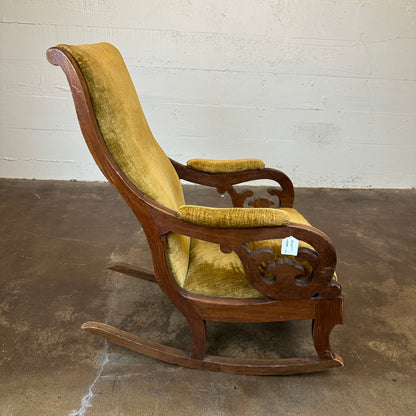 Golden Velvet Thomas Day Rocking Chair U ACCENT CHAIRS