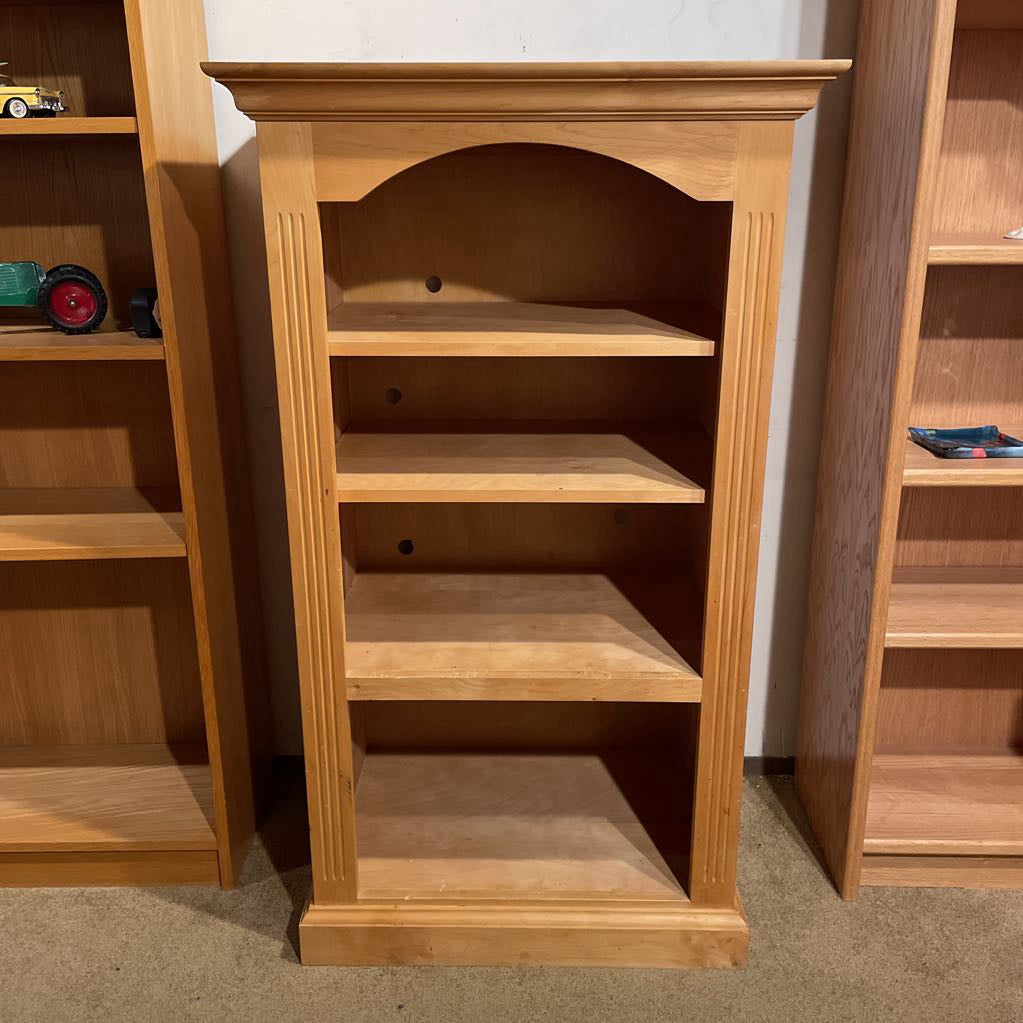 Natural Narrow Bookshelf