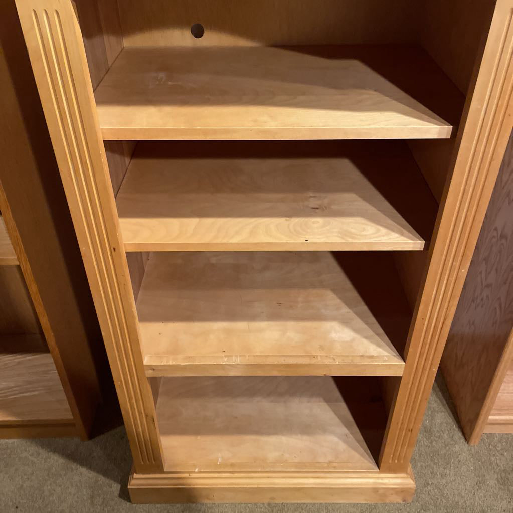 Natural Narrow Bookshelf
