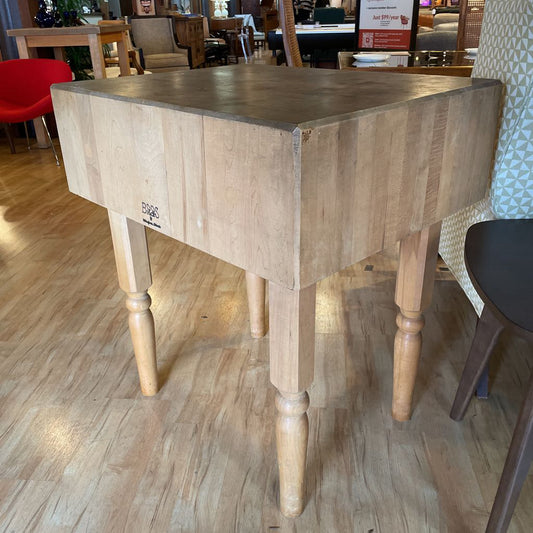 Light Wood Butcher's Block