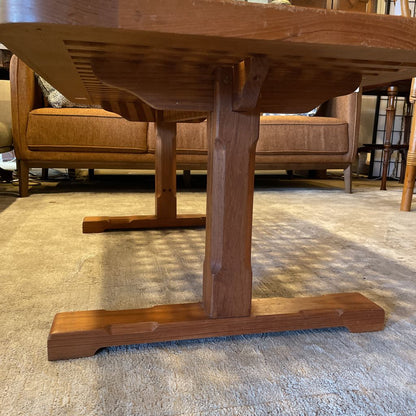 Teak Lattice Top Coffee Table