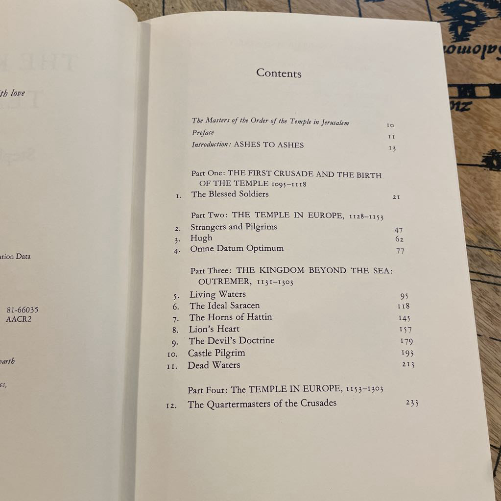 The Knights Templar Book SMALLS