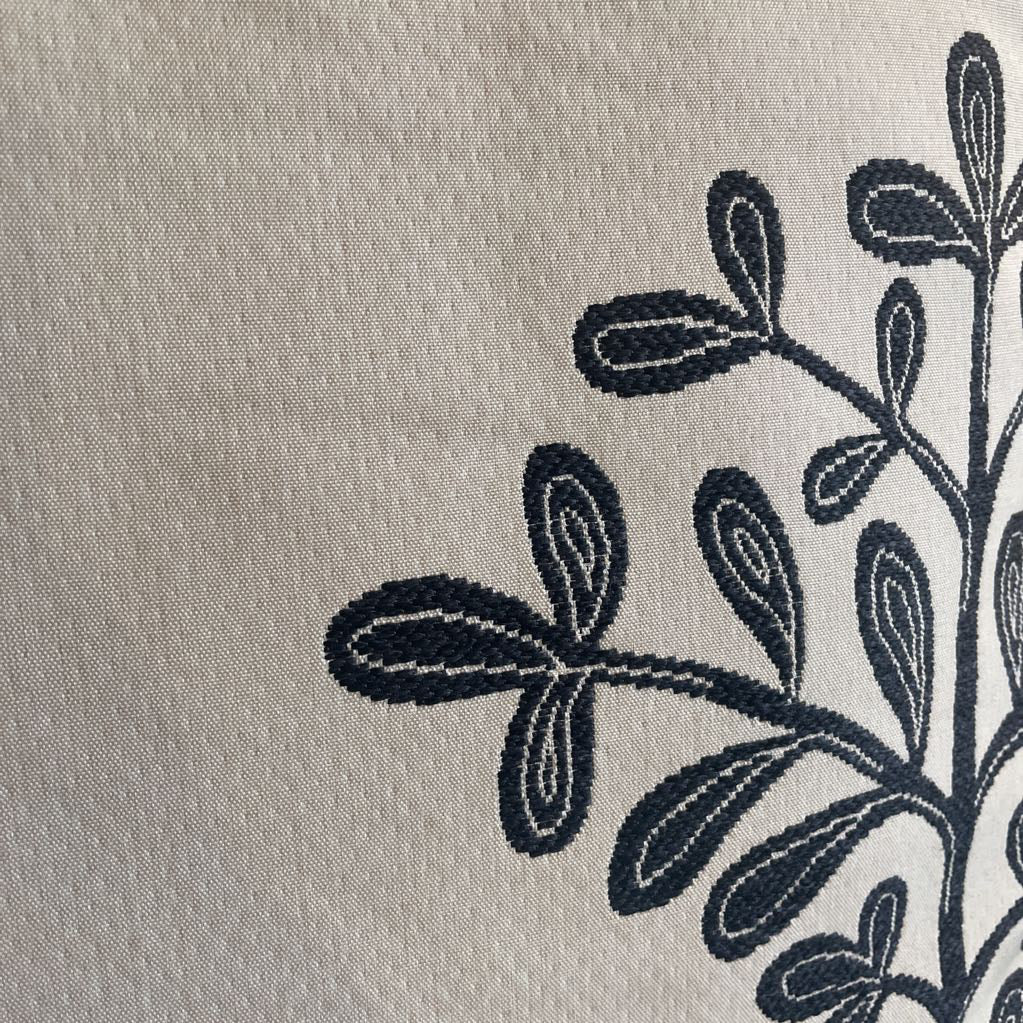 BB Italia Botanical Black & White Square Accent Pillow U PILLOWS