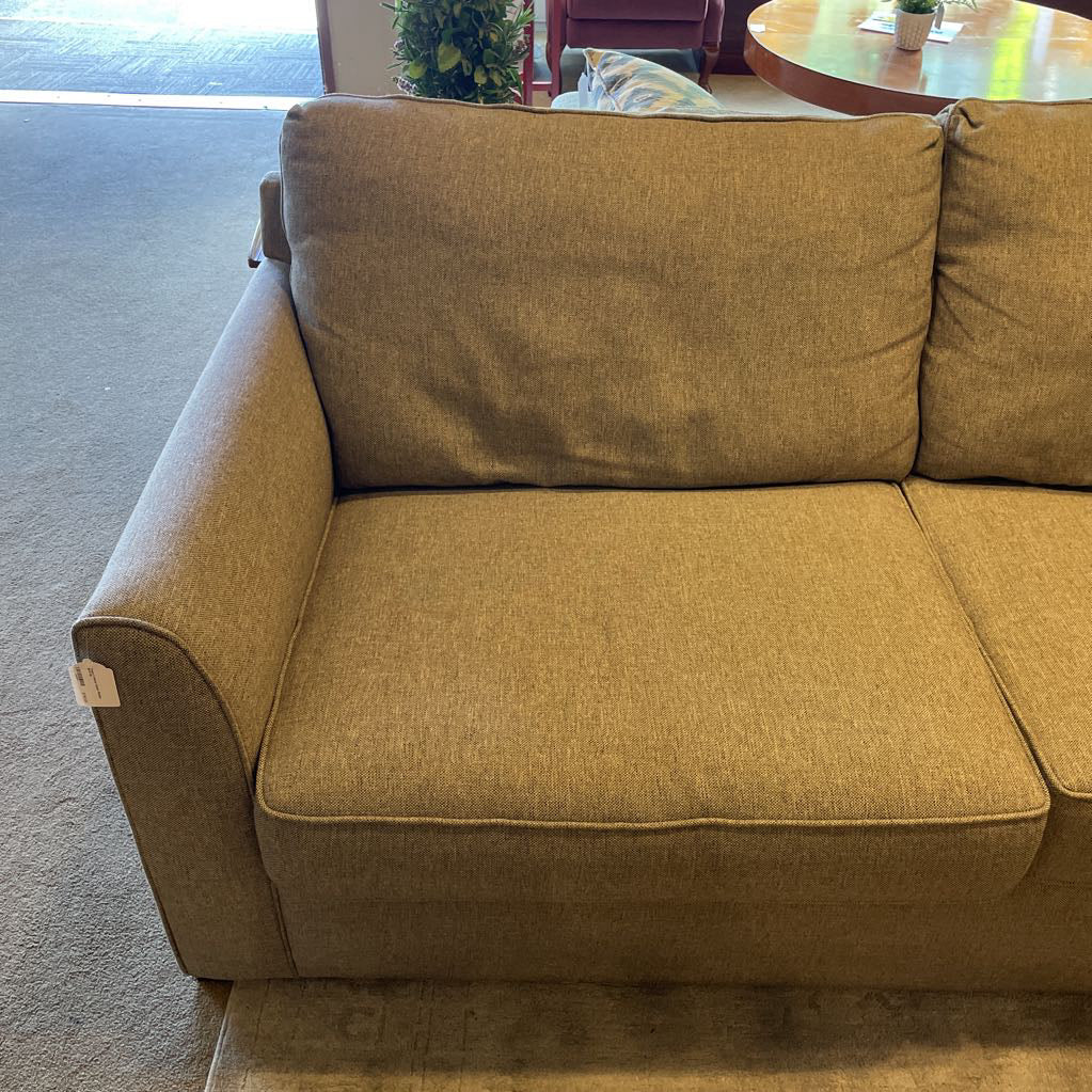 Taupe 2 Seater Queen Sleeper Sofa