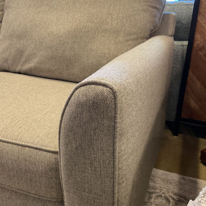 Taupe 2 Seater Queen Sleeper Sofa