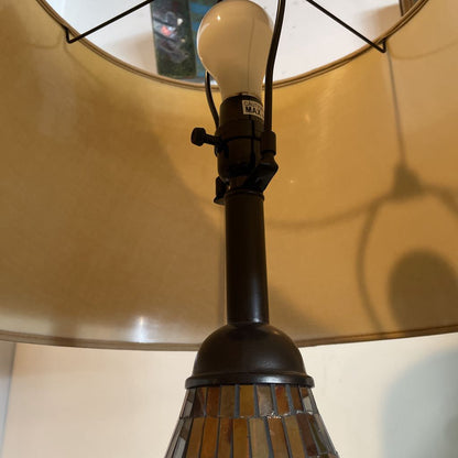 Mirrored Mosaic Table Lamp