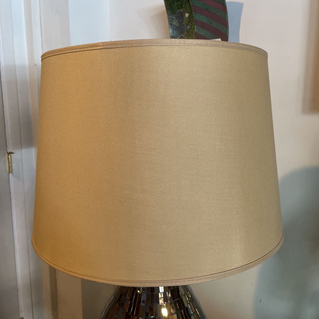 Mirrored Mosaic Table Lamp