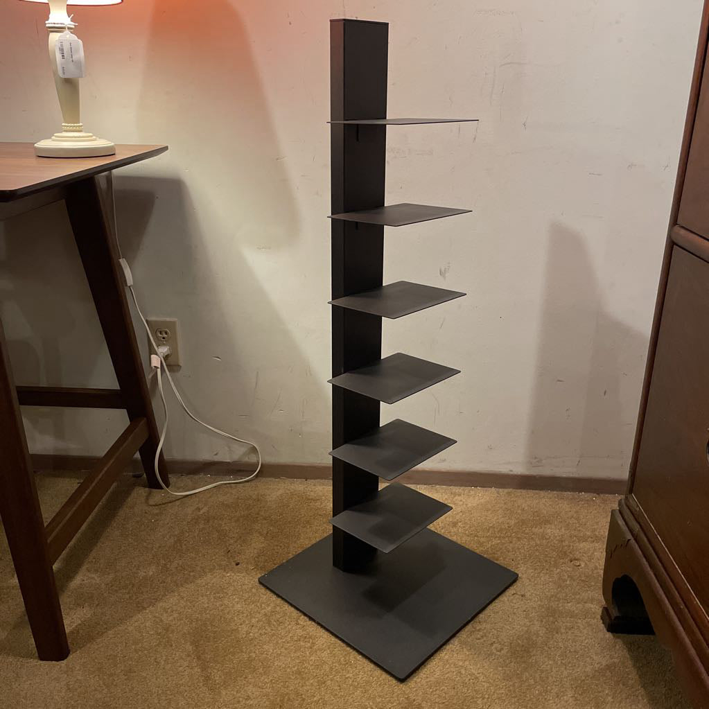 Dark Metal Stack Shelf