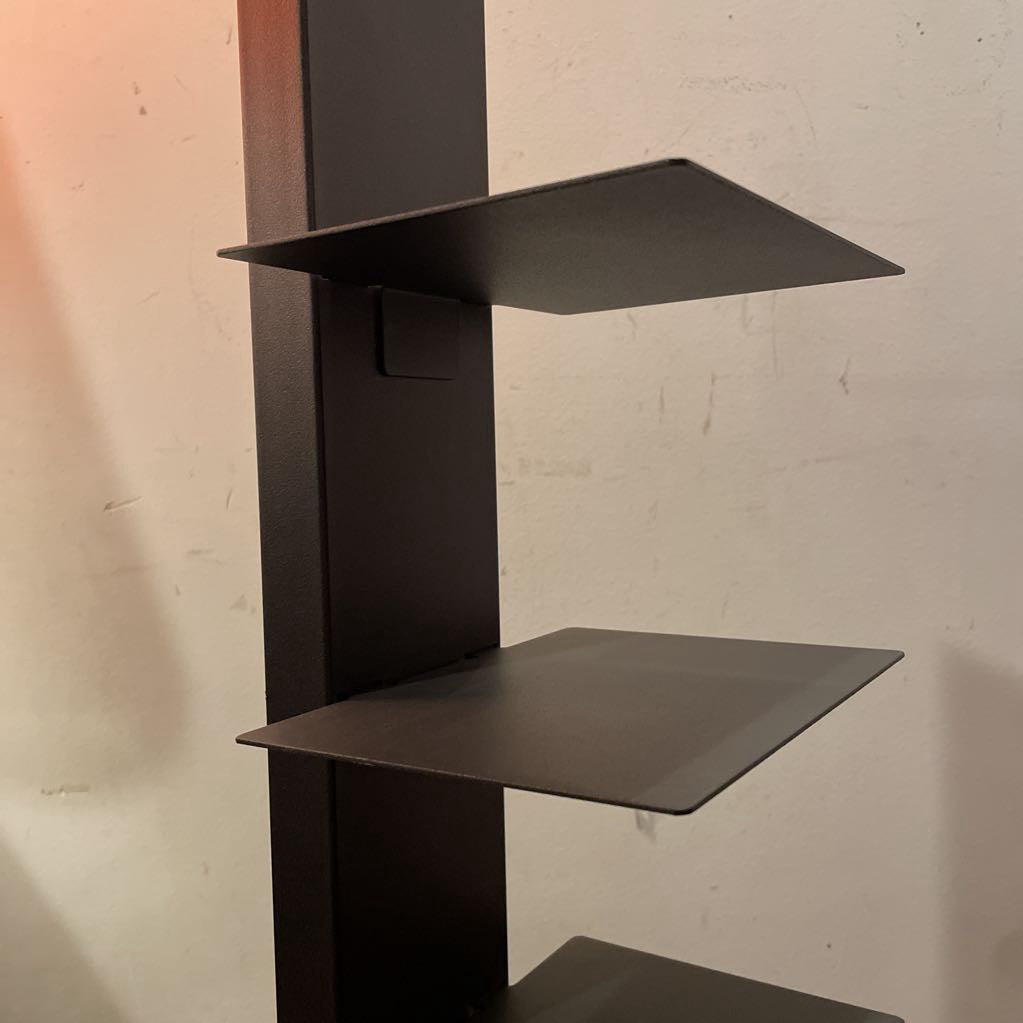 Dark Metal Stack Shelf