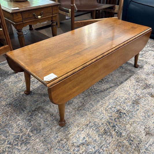 Ethan Allen Drop Leaf Coffee Table C COFFEE TABLES