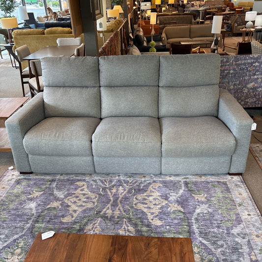 Dania Grey 3 Seat Power Sofa
