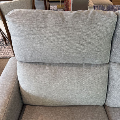 Dania Grey 3 Seat Power Sofa