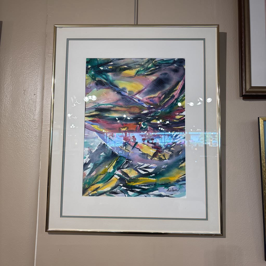 Abstract Watercolor Art ART