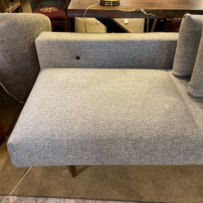 Innovation Silver Textured Convertible Sleeper