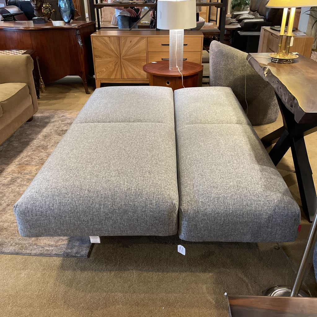 Innovation Silver Textured Convertible Sleeper