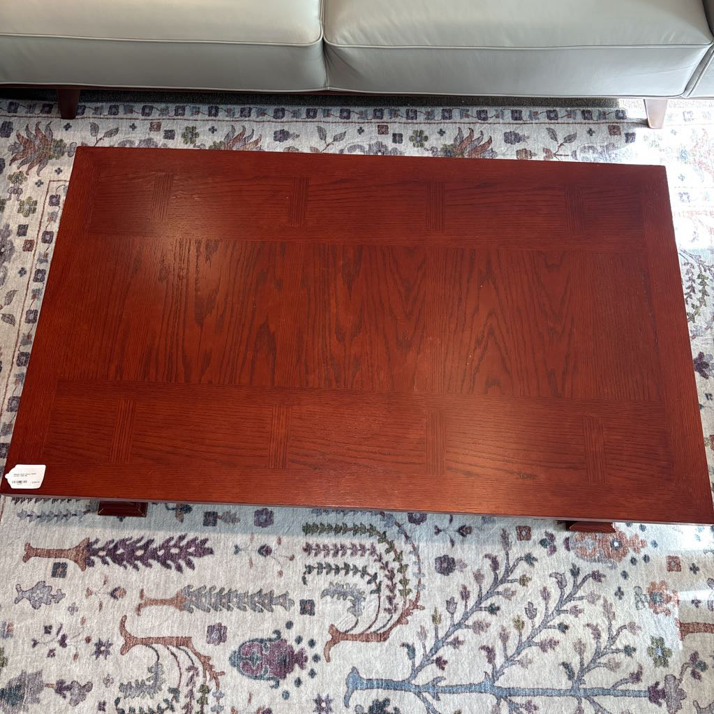 Mission Style Cherry Wood Coffee Table C COFFEE TABLES
