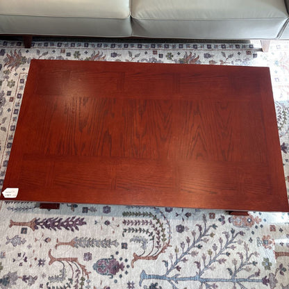 Mission Style Cherry Wood Coffee Table C COFFEE TABLES