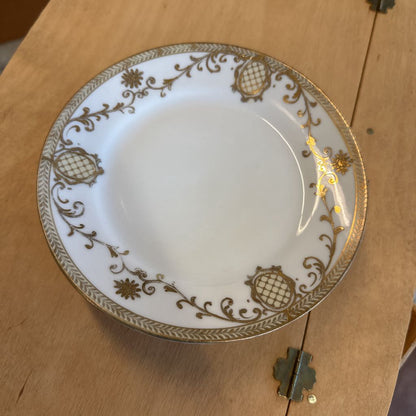 Set Of 5 Hand Painted Nippon Tea Plates