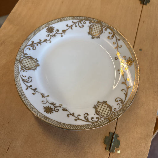 Set Of 5 Hand Painted Nippon Tea Plates