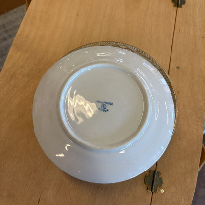 Set Of 5 Hand Painted Nippon Tea Plates